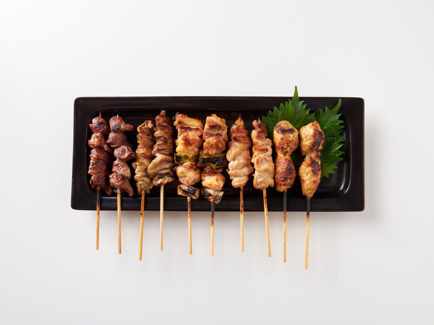 焼鳥屋といえばこれ!定番5種×10本(計50本)しおセット 調理済/冷凍 ねぎみ10本 ねっく10本 かわ10本 砂ずり10本 つくね10本 やきとり 焼鳥